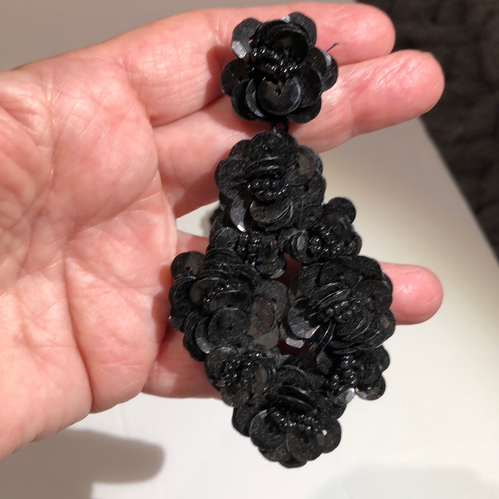 Flower summer earrings